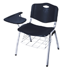 Multicolor L400cm Stackable Conference Room Chairs / Student Writing Pad Chair