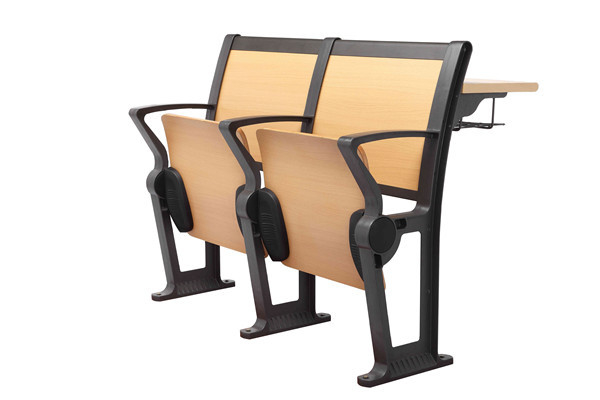 Wear Resistance Lecture Hall Chair With Desk For Terrace Classroom